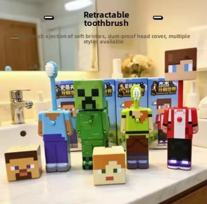 Kids Fun Character Toothbrushes Collection Zootopia, Minecraft & Tom and Jerry Kids Toothbrushes