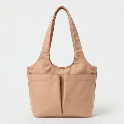Women's Everyday Essential Waterproof Shoulder Tote Bag – Deep Multi Pocket