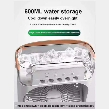 USB Portable Mini Cooling Fan With Cool Mist