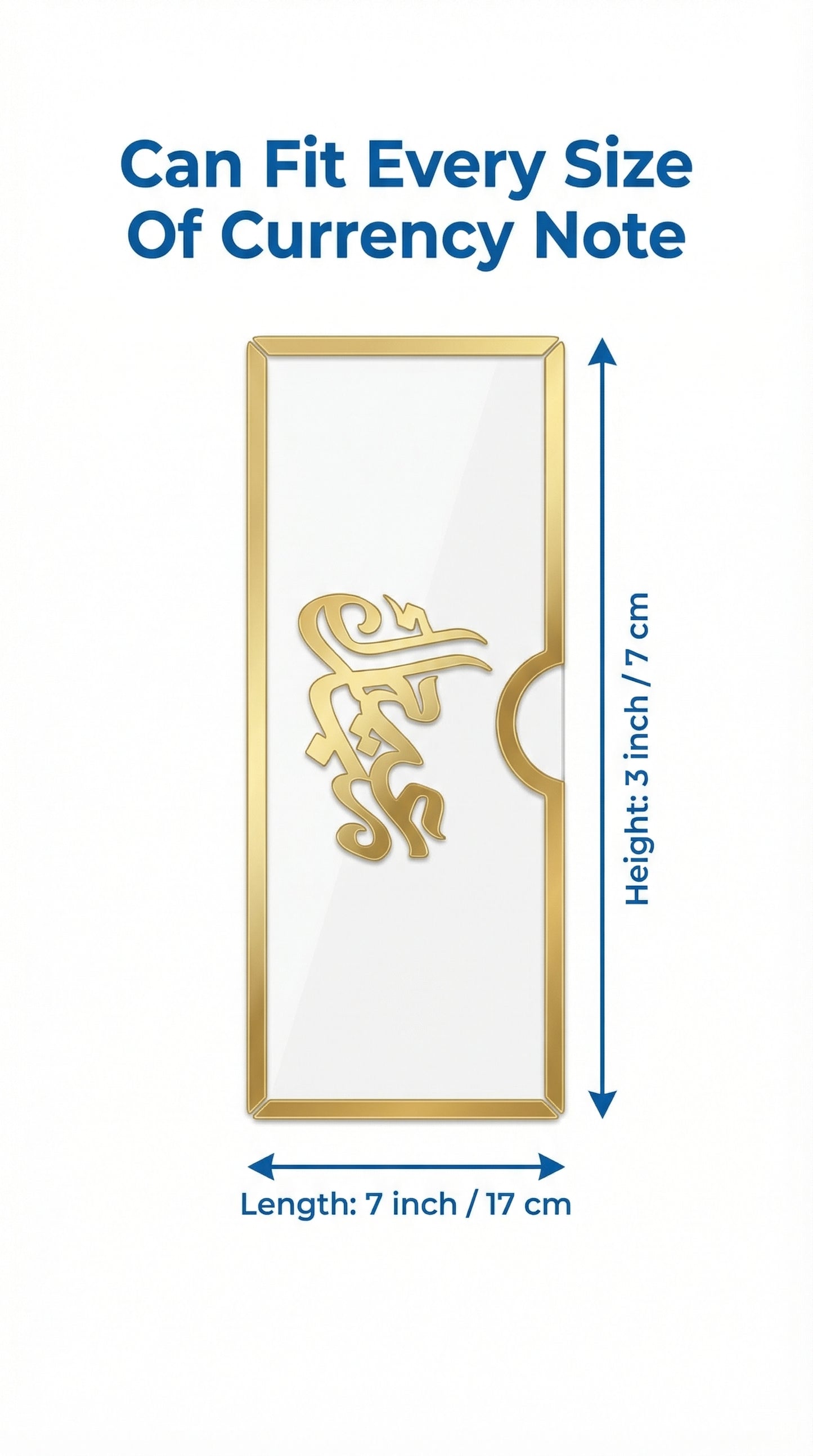 Pack Of 5 Eid Acrylic Envelope Lifafa memorable Gift