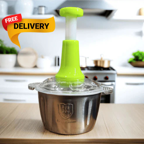 STAINLESS STEEL VEGETABLE CUTTER 2 LITRE