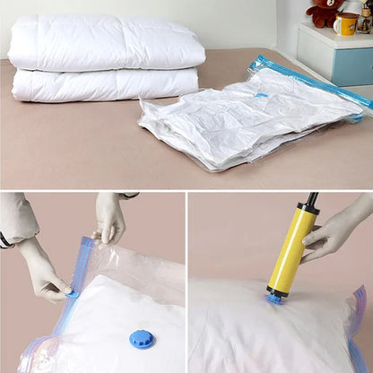 Vaccum storage sealed bags