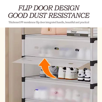 dust proof shoe rack