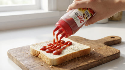 Triple Nozzle Ketchup Bottle 500ml