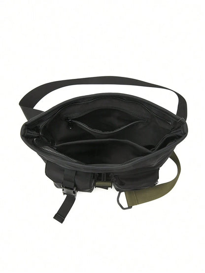 Large Capacity Outdoor Travel Multi-Pocket Shoulder Bag , Crossbody Bag, Camping Bag,For Men