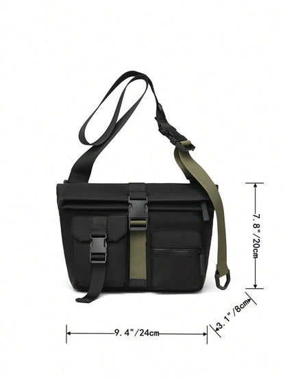 Large Capacity Outdoor Travel Multi-Pocket Shoulder Bag , Crossbody Bag, Camping Bag,For Men