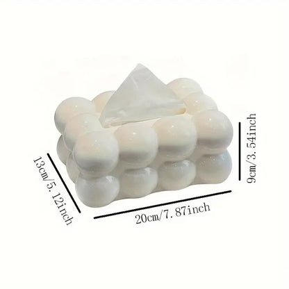 Bubble Cloud Design Tissue Box