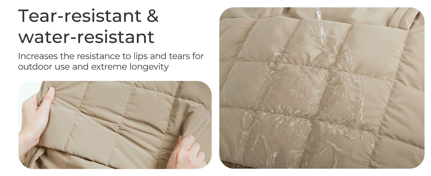 Expandable Tote Bag for Women, Puffer Work Tote Handbag, Quilted Carry On Bag for Travel Gym