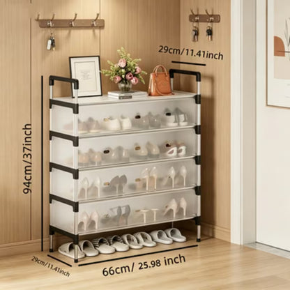 dust proof shoe rack