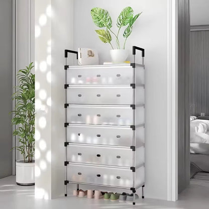 dust proof shoe rack