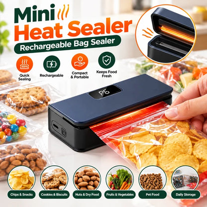 Mini Heat Sealer – Rechargeable Bag Sealer