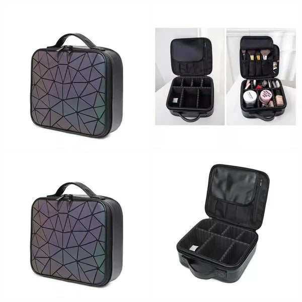 Waterproof Travel Makeup Storage Bag with Pouch – Large Capacity Toiletries & Cosmetic Organizer for Women