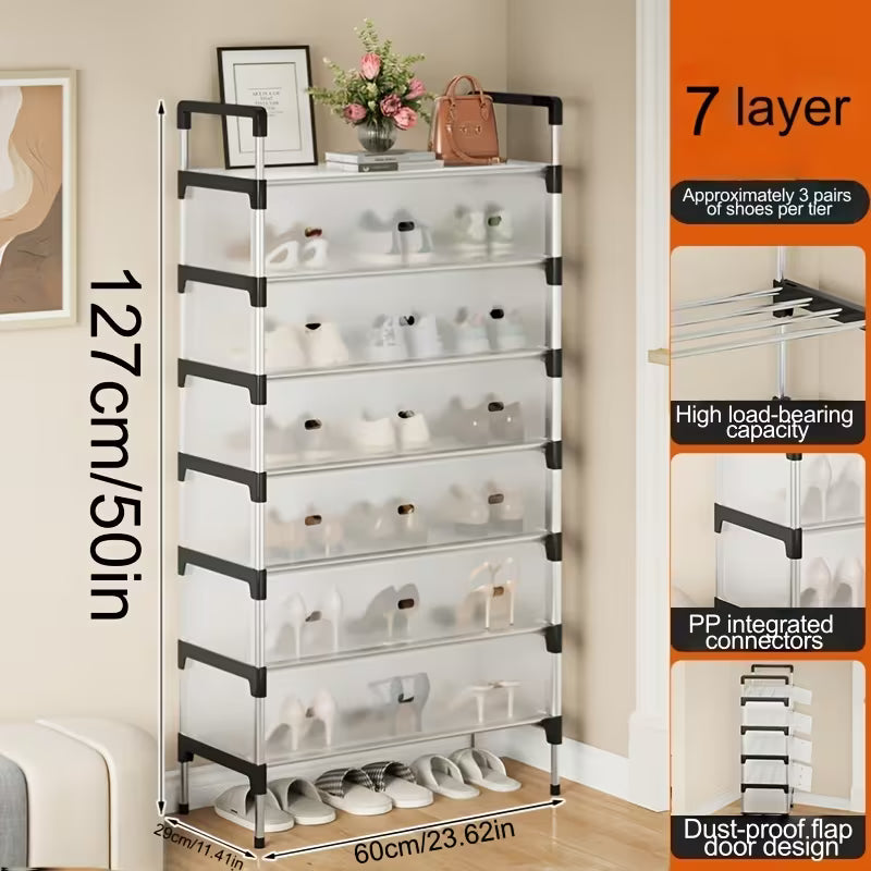 dust proof shoe rack