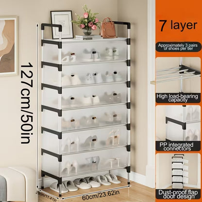 dust proof shoe rack