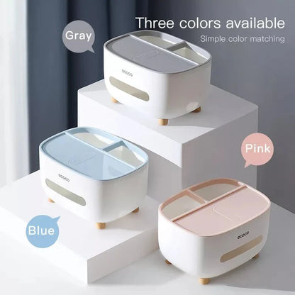 ECOCO TISSUE BOX WITH MULTIFUNCTIONAL HOLDER