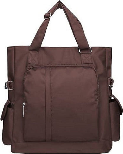 canvas laptop shoulder tote bag for men and women