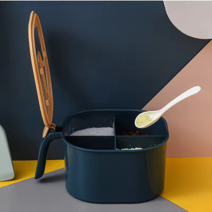 Organize Your Spices with This 4-in-1 Airtight Kitchen Storage Box and Dispenser