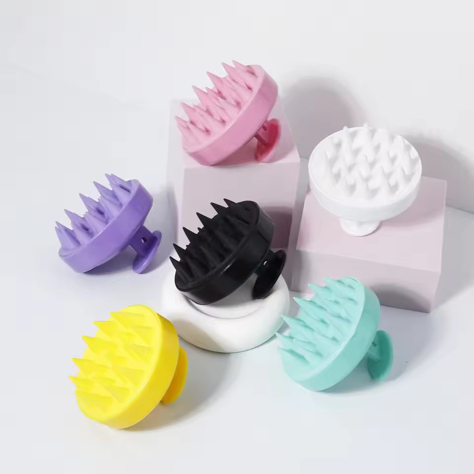 Silicone Shampoo Brush - Scalp and Body Massage Comb