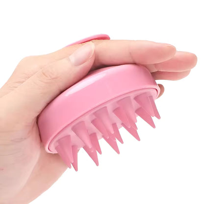 Silicone Shampoo Brush - Scalp and Body Massage Comb
