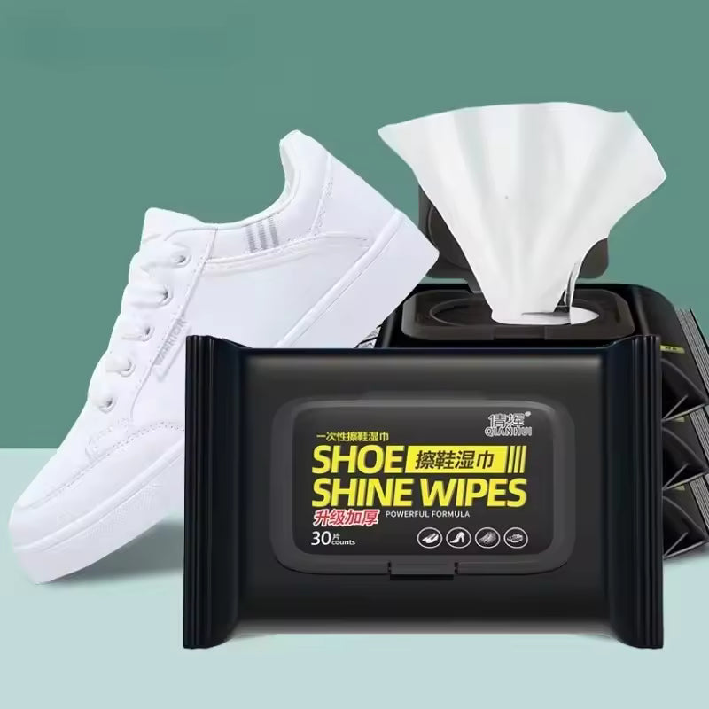Disposable Shoe Cleaning Wipes - Cloth - Portable Quick Clean