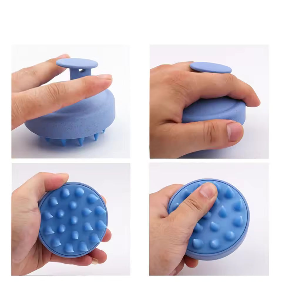 Silicone Shampoo Brush - Scalp and Body Massage Comb