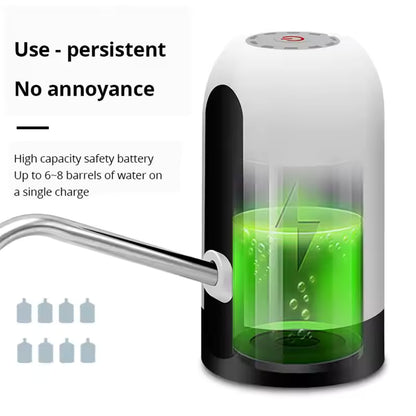 Electric Water Dispenser Bottle Pump -  USB Rechargeable Automatic Dispenser