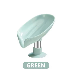 Leaf Soap Holder  Suction Cup Drain  Soap Rack