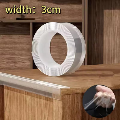 Strong, Reusable & Transparent Nano / Double Tape: The Ultimate Waterproof Adhesive for Every DIY Project.