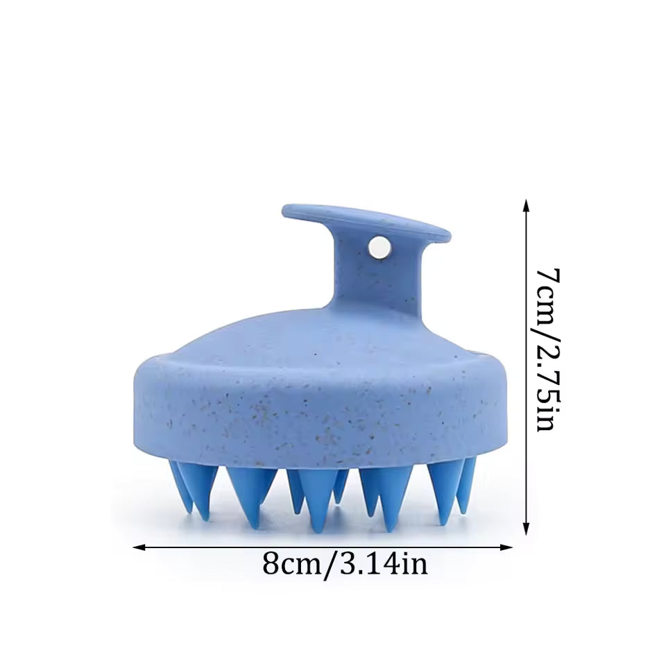Silicone Shampoo Brush - Scalp and Body Massage Comb