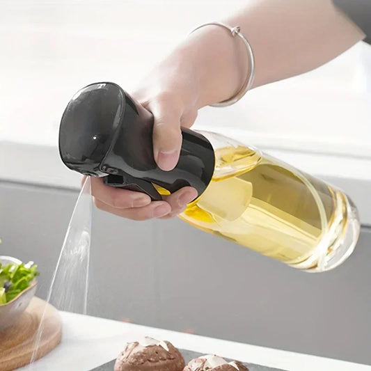 Oil Spray Bottle 500ml Kitchen Cooking Dispenser for Baking & Camping