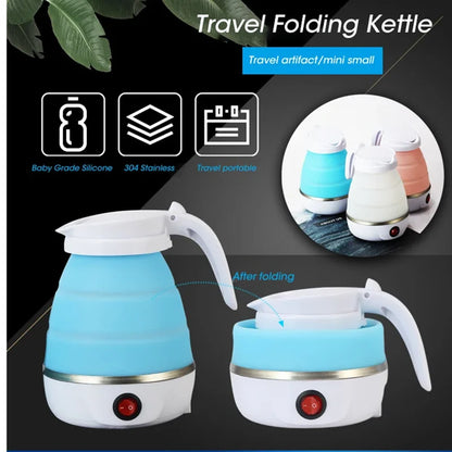 Portable Travel Kettle Compact 600ml Boiler for Home & Adventures
