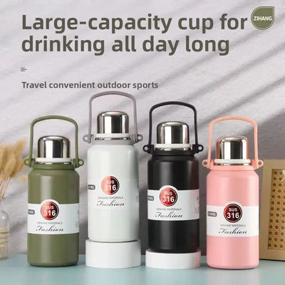 1200 ML Large Capacity 316 Stainless Steel Insulated Mug for Outdoor & Travel