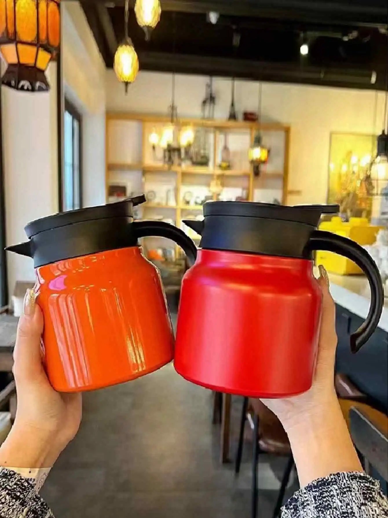 Stainless Steel Tea Kettle with Infuser - 1L Thermal Leak-Prook