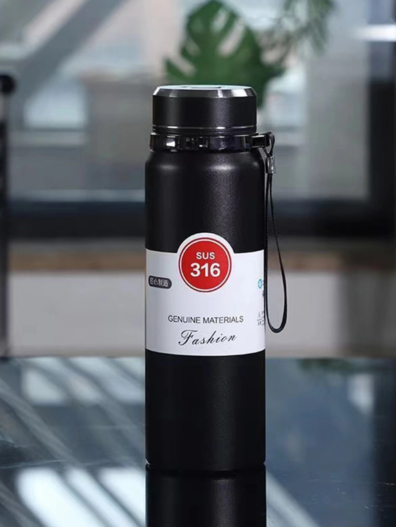 Hot or Cold for Hours 1000ml Insulated Stainless Steel Water Bottle for Outdoor Adventures