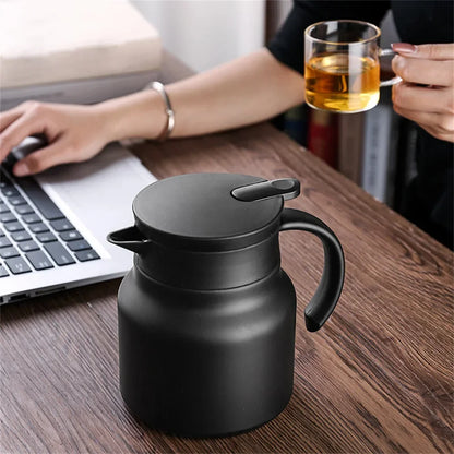 Stainless Steel Tea Kettle with Infuser - 1L Thermal Leak-Prook