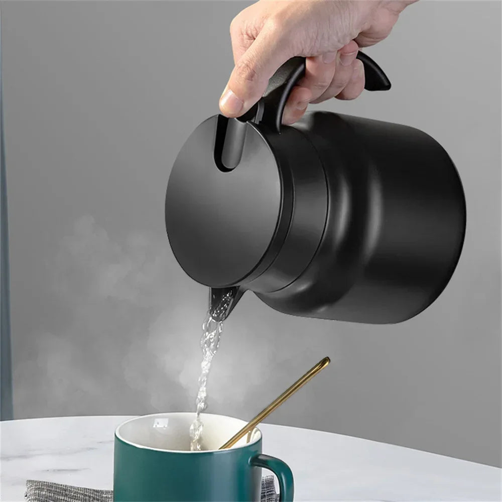 Stainless Steel Tea Kettle with Infuser - 1L Thermal Leak-Prook