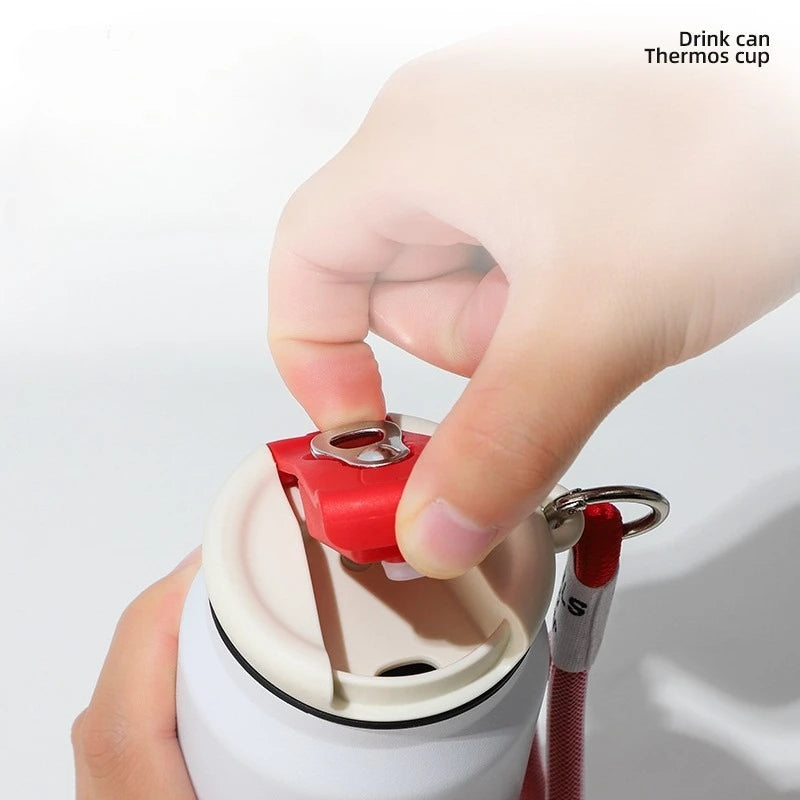 Can Design Durable 500ml Insulated Water Bottle/Coffee Mug for Outdoor & Home