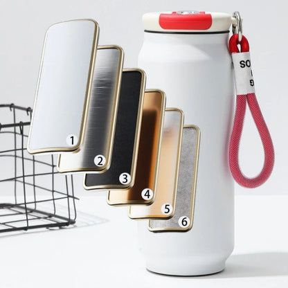 Can Design Durable 500ml Insulated Water Bottle/Coffee Mug for Outdoor & Home