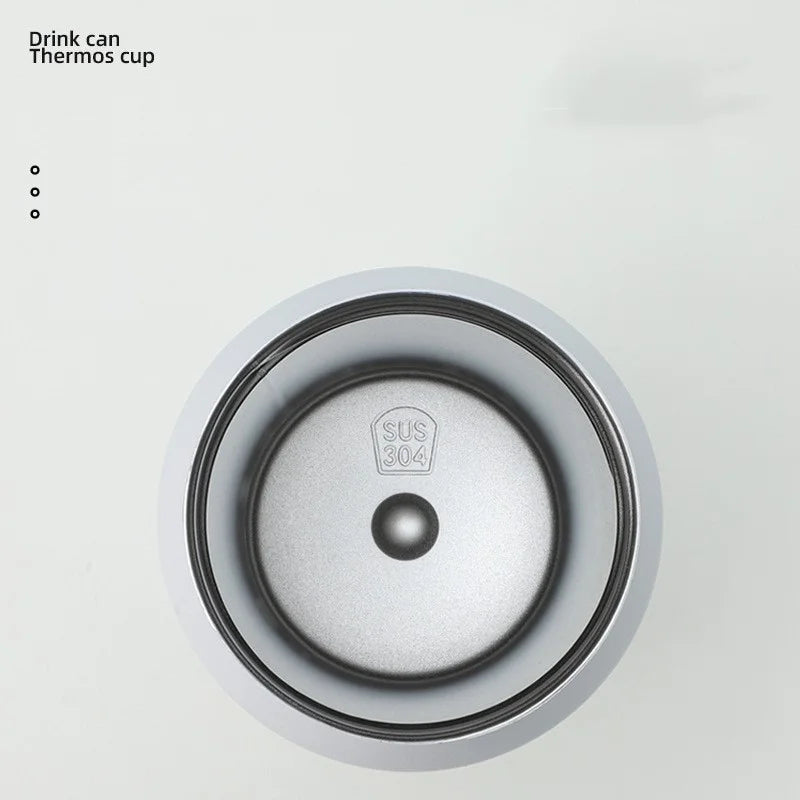 Can Design Durable 500ml Insulated Water Bottle/Coffee Mug for Outdoor & Home