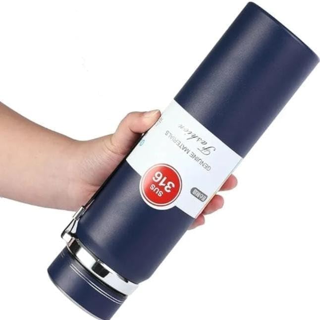 Hot or Cold for Hours 1000ml Insulated Stainless Steel Water Bottle for Outdoor Adventures