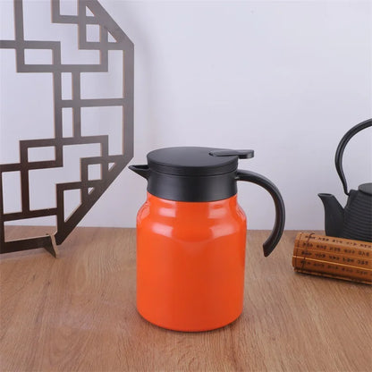 Stainless Steel Tea Kettle with Infuser - 1L Thermal Leak-Prook