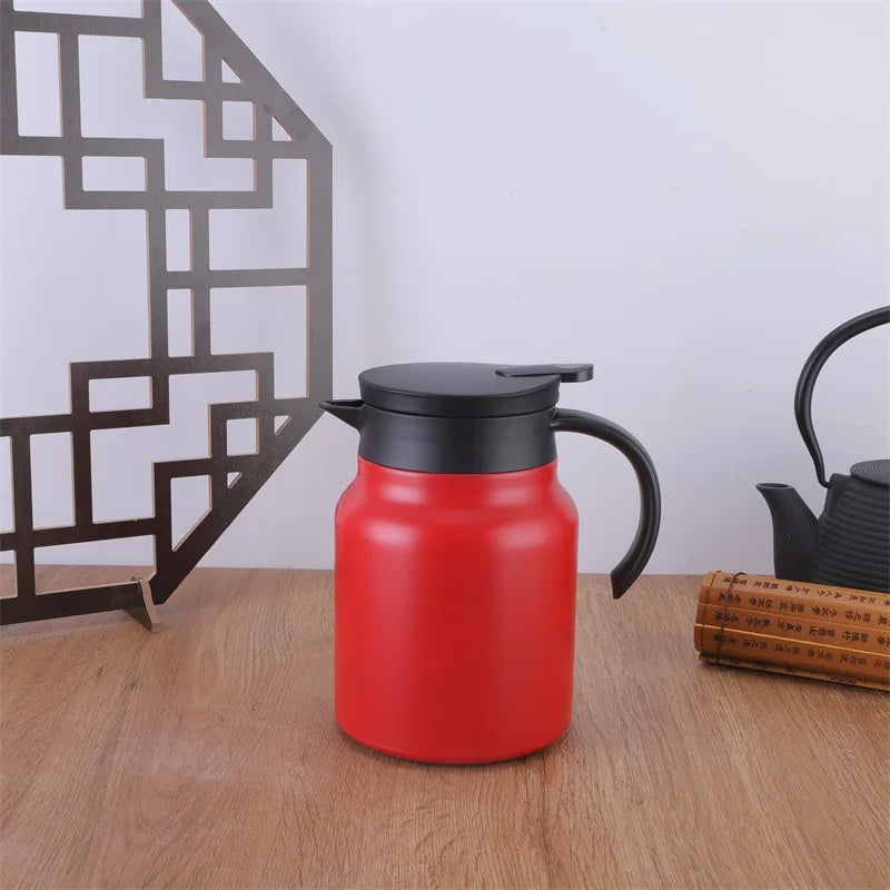 Stainless Steel Tea Kettle with Infuser - 1L Thermal Leak-Prook