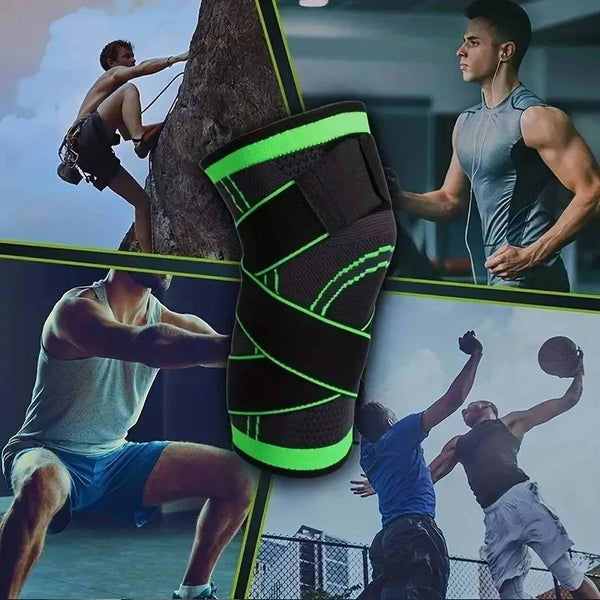 Knee Support Brace Compression Strap Sleeve Sports Protector Ligament injury Gym Adjustable