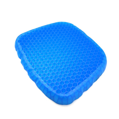 Double Layer Honeycomb Gel Seat Cushion, Breathable Chair Pad, Non-Slip Cover, Office, Home, Wheelchair, Cars