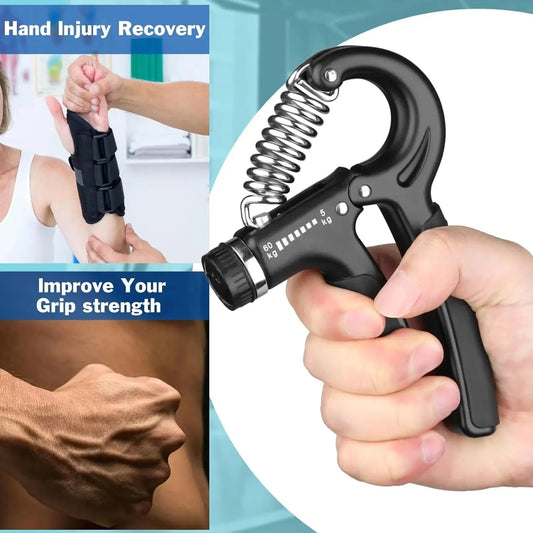 Adjustable Hand Gripper Exerciser with counter