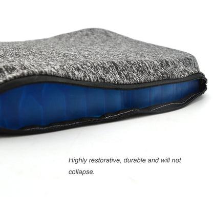 Double Layer Honeycomb Gel Seat Cushion, Breathable Chair Pad, Non-Slip Cover, Office, Home, Wheelchair, Cars