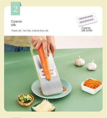 5 in 1 Vegetable Stainless Steel Cutter