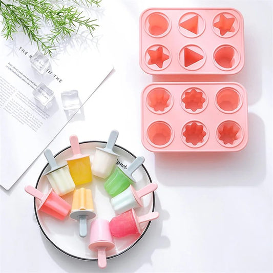 Reusable Silicone Ice Cream Popsicle Mold
Random Color