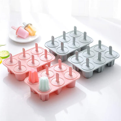 Reusable Silicone Ice Cream Popsicle Mold
Random Color