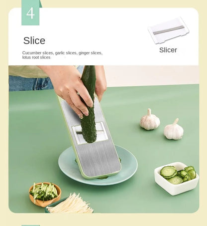 5 in 1 Vegetable Stainless Steel Cutter